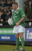 23 June 2004; Denis Fogarty, Ireland. IRB Under 21 World Rugby Championship, Semi-Final, Ireland v Australia, Hughenden, Glasgow, Scotland. Picture credit; Brian Lawless / SPORTSFILE