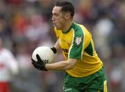 20 June 2004; Brendan Devenney, Donegal. Bank of Ireland Ulster Senior Football Championship Semi-Final, Donegal v Tyrone, St. Tighernach's Park, Clones, Co. Monaghan. Picture credit; Damien Eagers / SPORTSFILE