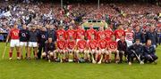 27 June 2004; The Cork squad. Guinness Munster Senior Hurling Championship Final, Cork v Waterford, Semple Stadium, Thurles, Co. Tipperary. Picture credit; Pat Murphy / SPORTSFILE