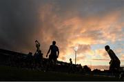 30 August 2013; A general view of a lineout during the game. Pre-Season Friendly, Leinster v Northampton Saints, Donnybrook Stadium, Dublin. Picture credit: Stephen McCarthy / SPORTSFILE