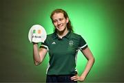 26 June 2023; Swimmer Roisin Ní Riain in attendance during a Paralympics Ireland Swimming Team announcement at the Sport Ireland Institute in Dublin. Photo by Sam Barnes/Sportsfile