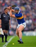 24 June 2023; Jason Forde of Tipperary takes a line ball during the GAA Hurling All-Ireland Senior Championship Quarter Final match between Galway and Tipperary at TUS Gaelic Grounds in Limerick. Photo by Ray McManus/Sportsfile
