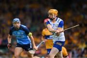 24 June 2023; Clare goalkeeper Eibhear Quilligan during the GAA Hurling All-Ireland Senior Championship Quarter Final match between Clare and Dublin at TUS Gaelic Grounds in Limerick. Photo by Ray McManus/Sportsfile