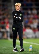 11 April 2023; Republic of Ireland manager Vera Pauw during the women's international friendly match between USA and Republic of Ireland at CITYPARK in St Louis, Missouri, USA. Photo by Stephen McCarthy/Sportsfile