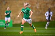 17 February 2023; Lily Agg of Republic of Ireland during a behind closed doors training match between Republic of Ireland and Germany at Marbella Football Centre in Marbella, Spain. Photo by Stephen McCarthy/Sportsfile