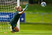 26 June 2023; Sophie Whitehouse during a Republic of Ireland training session at UCD Bowl in Dublin. Photo by Brendan Moran/Sportsfile