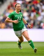 8 April 2023; Kyra Carusa of Republic of Ireland during the women's international friendly match between USA and Republic of Ireland at the Q2 Stadium in Austin, Texas, USA. Photo by Stephen McCarthy/Sportsfile