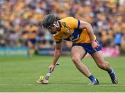 24 June 2023; Ian Galvin of Clare during the GAA Hurling All-Ireland Senior Championship Quarter Final match between Clare and Dublin at TUS Gaelic Grounds in Limerick. Photo by Piaras Ó Mídheach/Sportsfile