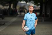 29 June 2023; Derry footballer Conor Glass pictured at the FRS Recruitment GAA World Games launch at the Derry Walls in Derry. Photo by Seb Daly/Sportsfile