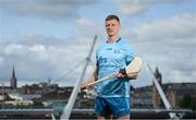 29 June 2023; Tipperary hurler Bryan O'Mara pictured at the FRS Recruitment GAA World Games launch at the Peace Bridge in Derry. Photo by Seb Daly/Sportsfile