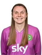 29 June 2023; Goalkeeper Megan Walsh poses for a portrait during a Republic of Ireland Women squad portrait session at UCD Bowl in Dublin. Photo by Sam Barnes/Sportsfile