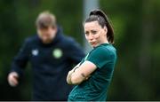 30 June 2023; Lucy Quinn during a Republic of Ireland women training session at UCD Bowl in Dublin. Photo by Stephen McCarthy/Sportsfile