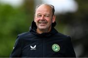 30 June 2023; Republic of Ireland goalkeeper coach Jan Willem van Ede during a Republic of Ireland women training session at UCD Bowl in Dublin. Photo by Stephen McCarthy/Sportsfile