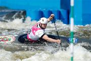 30 June 2023; Robert Hendrick of Ireland in action in the Men's Canoe Slalom C1 heats at the Kolna Sports Centre during the European Games 2023 in Kraków, Poland. Photo by Nikola Krstic/Sportsfile