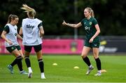30 June 2023; Megan Connolly during a Republic of Ireland women training session at UCD Bowl in Dublin. Photo by Stephen McCarthy/Sportsfile