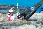 30 June 2023; Robert Hendrick of Ireland in action in the Men's Canoe Slalom C1 heats at the Kolna Sports Centre during the European Games 2023 in Kraków, Poland. Photo by Nikola Krstic/Sportsfile