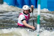 30 June 2023; Robert Hendrick of Ireland in action in the Men's Canoe Slalom C1 heats at the Kolna Sports Centre during the European Games 2023 in Kraków, Poland. Photo by Nikola Krstic/Sportsfile