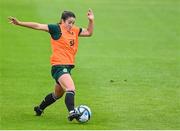 30 June 2023; Marissa Sheva during a Republic of Ireland women training session at UCD Bowl in Dublin. Photo by Stephen McCarthy/Sportsfile