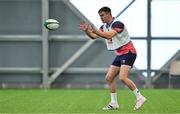 30 June 2023; Jonathan Sexton during Ireland rugby squad training at the IRFU High Performance Centre on the Sport Ireland Campus in Dublin. Photo by Brendan Moran/Sportsfile