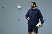 30 June 2023; Head coach Andy Farrell during Ireland rugby squad training at the IRFU High Performance Centre on the Sport Ireland Campus in Dublin. Photo by Brendan Moran/Sportsfile