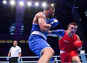 30 June 2023; Jack Marley of Ireland, right, in action against Enmanuel Reyes of Spain in their Men's 92kg semi final bout at the Nowy Targ Arena during the European Games 2023 in Krakow, Poland. Photo by David Fitzgerald/Sportsfile