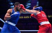 30 June 2023; Jack Marley of Ireland, right, in action against Enmanuel Reyes of Spain in their Men's 92kg semi final bout at the Nowy Targ Arena during the European Games 2023 in Krakow, Poland. Photo by David Fitzgerald/Sportsfile