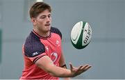 30 June 2023; Joe McCarthy during Ireland rugby squad training at the IRFU High Performance Centre on the Sport Ireland Campus in Dublin. Photo by Brendan Moran/Sportsfile