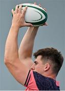 30 June 2023; Dan Sheehan during Ireland rugby squad training at the IRFU High Performance Centre on the Sport Ireland Campus in Dublin. Photo by Brendan Moran/Sportsfile