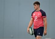 30 June 2023; Dan Sheehan during Ireland rugby squad training at the IRFU High Performance Centre on the Sport Ireland Campus in Dublin. Photo by Brendan Moran/Sportsfile