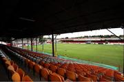 30 June 2023; A general view of Tolka Park before the SSE Airtricity Men's Premier Division match between Shelbourne and Derry City at Tolka Park in Dublin. Photo by Michael P Ryan/Sportsfile