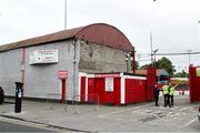 30 June 2023; A general view of Tolka Park before the SSE Airtricity Men's Premier Division match between Shelbourne and Derry City at Tolka Park in Dublin. Photo by Michael P Ryan/Sportsfile