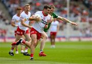 1 July 2023; Darren McCurry of Tyrone in action against Jason Foley of Kerry during the GAA Football All-Ireland Senior Championship quarter-final match between Kerry and Tyrone at Croke Park in Dublin. Photo by Ray McManus/Sportsfile
