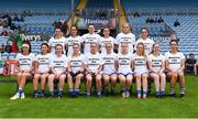 1 July 2023; The Laois team pose for a photo before the TG4 LGFA All-Ireland Senior Championship match between Mayo and Laois at Hastings Insurance MacHale Park in Castlebar, Mayo. Photo by Tom Beary/Sportsfile