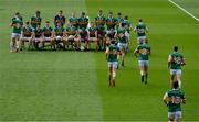 1 July 2023; The Kerry players assemble for the traditional team picture before the GAA Football All-Ireland Senior Championship quarter-final match between Kerry and Tyrone at Croke Park in Dublin. Photo by Ray McManus/Sportsfile