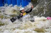 2 July 2023; Michaela Corcoran of Ireland in action in the Women's Canoe Semi final at the Kolna Sports Centre during the European Games 2023 in Krakow, Poland. Photo by David Fitzgerald/Sportsfile
