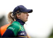 1 July 2023; Meath manager Jenny Rispin during the TG4 Ladies Football All-Ireland Senior Championship match between Meath and Donegal at Páirc Tailteann in Navan, Meath. Photo by Michael P Ryan/Sportsfile