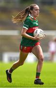 1 July 2023; Maria Cannon of Mayo during the TG4 LGFA All-Ireland Senior Championship match between Mayo and Laois at Hastings Insurance MacHale Park in Castlebar, Mayo. Photo by Tom Beary/Sportsfile