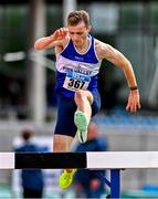 2 July 2023; Sean McGinley of Finn Valley AC, Donegal, competing in the Men's U23 3000m SC event during the 123.ie Junior & U23 Track and Field Championships at Tullamore in Offaly. Photo by Ben McShane/Sportsfile