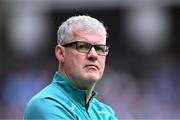 2 July 2023; Mayo manager Kevin McStay during the GAA Football All-Ireland Senior Championship quarter-final match between Dublin and Mayo at Croke Park in Dublin. Photo by Piaras Ó Mídheach/Sportsfile