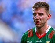 2 July 2023; Enda Hession of Mayo after his side's defeat in the GAA Football All-Ireland Senior Championship quarter-final match between Dublin and Mayo at Croke Park in Dublin. Photo by Piaras Ó Mídheach/Sportsfile