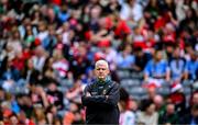 2 July 2023; Mayo manager Kevin McStay before the GAA Football All-Ireland Senior Championship quarter-final match between Dublin and Mayo at Croke Park in Dublin. Photo by Piaras Ó Mídheach/Sportsfile