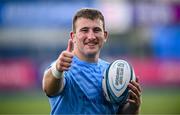 3 July 2023; John McKee during a Leinster Rugby squad training session at Energia Park in Dublin. Photo by Harry Murphy/Sportsfile