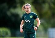 3 July 2023; Ciara Grant during a Republic of Ireland women training session at the FAI National Training Centre in Abbotstown, Dublin. Photo by Stephen McCarthy/Sportsfile