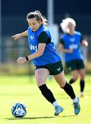 3 July 2023; Harriet Scott during a Republic of Ireland women training session at the FAI National Training Centre in Abbotstown, Dublin. Photo by Stephen McCarthy/Sportsfile