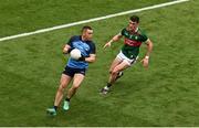 2 July 2023; Con O'Callaghan of Dublin in action against Jack Coyne of Mayo during the GAA Football All-Ireland Senior Championship quarter-final match between Dublin and Mayo at Croke Park in Dublin. Photo by Brendan Moran/Sportsfile