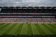 2 July 2023; A general view of the action during the GAA Football All-Ireland Senior Championship quarter-final match between Dublin and Mayo at Croke Park in Dublin. Photo by Brendan Moran/Sportsfile