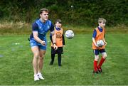 5 July 2023; Rob Russell during a Bank of Ireland Leinster Rugby Summer Camp at Stillorgan-Rathfarnham RFC in Dublin. Photo by Harry Murphy/Sportsfile