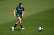 5 July 2023; Abbie Larkin during a Republic of Ireland women training session at Tallaght Stadium in Dublin. Photo by Stephen McCarthy/Sportsfile