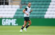 5 July 2023; Katie McCabe during a Republic of Ireland women training session at Tallaght Stadium in Dublin. Photo by Stephen McCarthy/Sportsfile