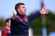 7 July 2023; Drogheda United manager Kevin Doherty during the SSE Airtricity Men's Premier Division match between Drogheda United and Shamrock Rovers at Weaver's Park in Drogheda, Louth. Photo by Ramsey Cardy/Sportsfile